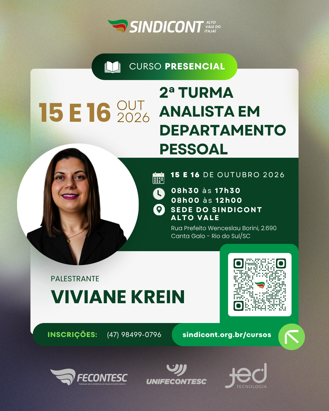 2� TURMA - ANALISTA EM DEPTO PESSOAL